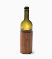 Wine bottle lantern - imagine 3