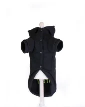 hanorac tematic pentru câini Just So BOOtiful negru cu imprimeu colorat, îmbrăcăminte de Halloween pentru căței CristaliaPet poză față