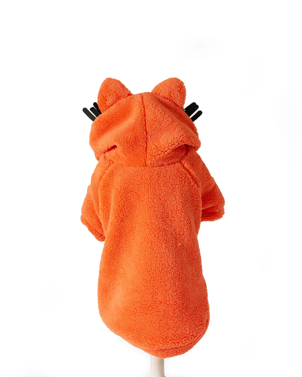 hanorac-portocaliu-pentru-caini-gluga-motan hanorac portocaliu pentru câini cu glugă și urechi tip motan